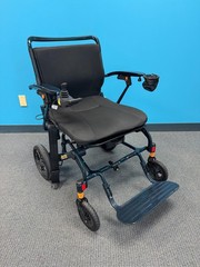 Pride Mobility Jazzy Carbon HD Heavy Duty 400lb Travel Power Chair Blue-Open Box