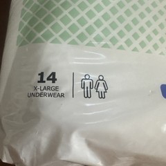 McKesson Adult Disposable Pull On Up Underwear Diapers XL Heavy Absorbency 14 Ct
