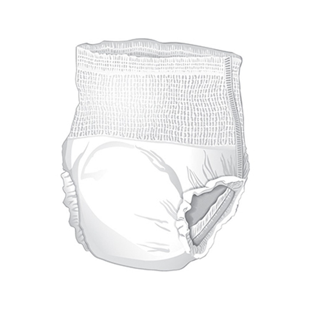 McKesson Adult Disposable Cloth Underwear Maximum Absorbency – Size M 64 Count