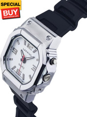 English Voice Talking Watch for Blind, Visually impaired or Elderly,Silver case,