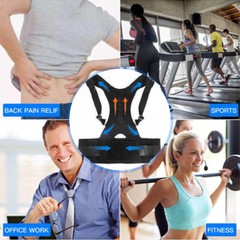 Magnetic Back Posture Corrector Shoulder Straightener Brace Neck Spine Support