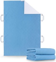 Waterproof Positioning Bed Pad with 4 Handles Incontinence Pads 34“x52″ 2 Pack