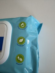 Presto Cleansing Wipes 1 Pack 48 Counts 12×8 In, Alcohol Free, Hypoallergenic