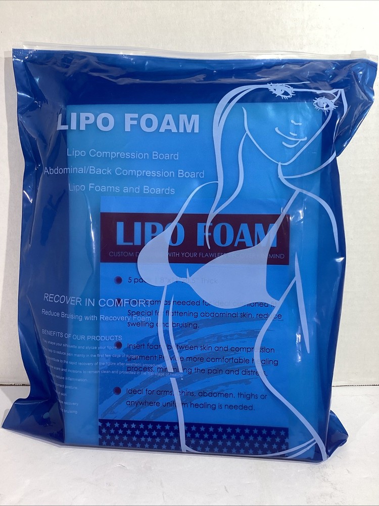 Lipo Foam 8 X 11 Abdominal / Back Compression Boards 4-Pack HGT-112