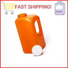 24-Hour Urine Collection Bottles with Easy-Grip Handle – Large Graduated Contain