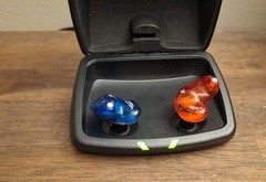 Starkey Audibel Via AI 16 Custom Hearing Aids + Charger CASE ONLY / UNTESTED