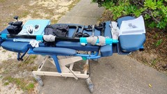 Mobility Transfer Chair BARTON H250 Tilt Flat Recline Positions Safety W/ Extras