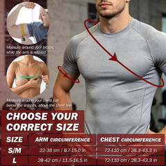Shoulder Brace for Women Men, Rotator Cuff Support Brace for Pain Relief, L | Sh