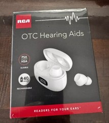 RCA OTC In-Ear Hearing Aids, Beige