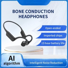 Bone-conduction hearing aids allow for volume adjustment