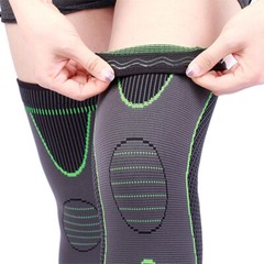 Knee Sleeve Compression Full Leg Brace Support Sport Joint Pain Arthritis Relief