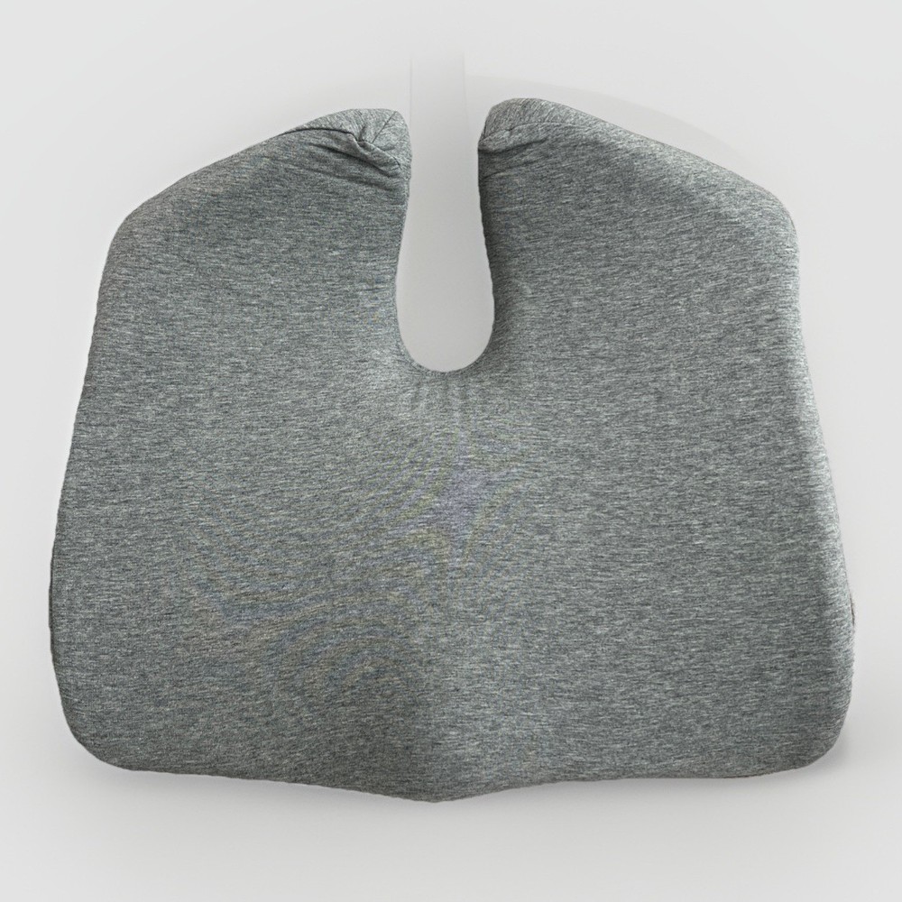 Cushion Lab Patented Pressure Relief Seat Cushion, Memory Foam, Gray USA Made