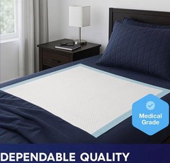 Disposable Bed/Incontinence Pads 36“x36“ 3XL 50 Count