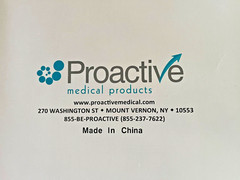 Proactive Medical Solid Full Body Sling X- Large for Patients Up To 600lbs NEW!