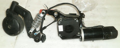 WHEELCHAIR MOTOR QUANTUM EDGE 2.0 MOT154324-01 WITH CASTER AS PICTURE
