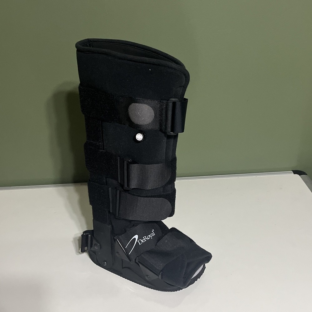 DeRoyal Pacesetter Air Walker Medical Boot Sprained Ankle Inflatable NWOT NEW