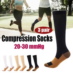3x Diabetic Compresssion Socks Swollen Bariatric Lymphedema for Neuropathy Socks
