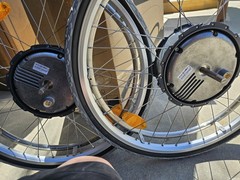 NICE- Invacare X4 Wheelchair W/ Alber E 35 E-Fix Power Assist Wheels 18″x18″