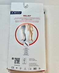 Jobst Relief Compression Chaps 20-30 mmhg Open Toe Beige XL Unisex