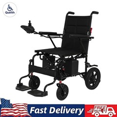 Quelith Lightweight Electric Wheelchair Foldable Power Chair for Adults Hot