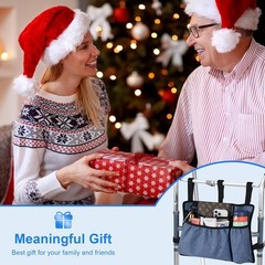 Universal Walker Bag w/ Cup Holder – Water Resistant Storage for Seniors