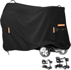 Upgraded Mobility Scooter Storage Cover 420D, Heavy Duty Oxford Fabric Electric