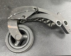 QUICKIE QM710, Front Right Arm Suspension Caster(22)