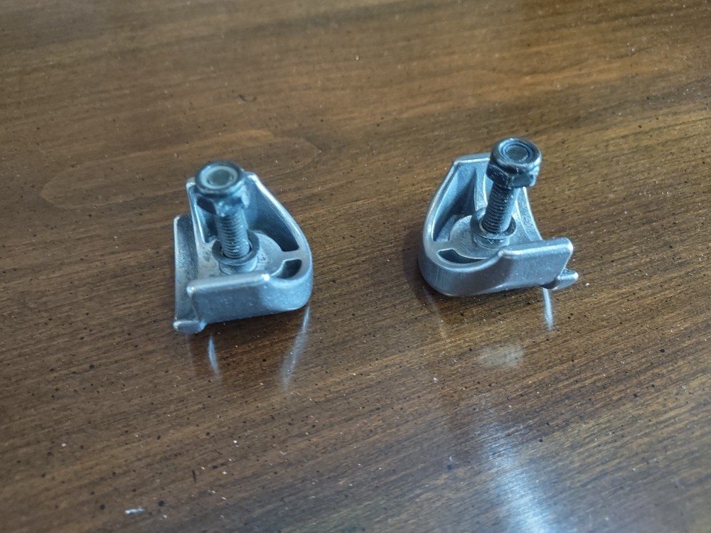 Quickie 2 Wheelchair Receptacles for Leg Rests From 2018 Model w/ Hardware