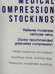 Truform Leg Health Compression Socks – Below Knee – Beige – Large, 20-30