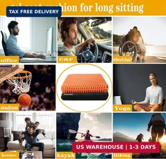 Plus Size Gel Seat Cushion for Long Sitting, Extra Large and Thick, Seat Cushion