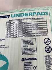 PREVAIL Underpads 15 count Large-Regular super compressed 23″x36″ mint NEW unise
