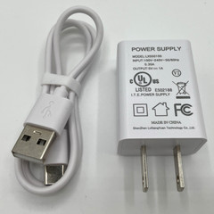 Audien Atom One OTC Hearing Aids Rechargeable Beige charger cord accessories