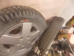 Invacare TDX SP Powertrax 3.00-8 Solid Filled Tire Wheel WheelChair FREEShipAft1