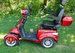 Heavy Duty 4 Wheels Electric Mobility Scooter 500lbs for amandasattic