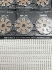 Kirkland Hearing Aid Batteries Pack of 48 Size 312 Signature – Exp. 08-2026 New