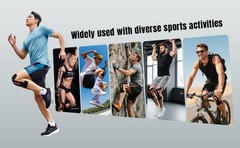 10 PCS Waterproof Kinesiology Tape for Shoulders/Knees,Precut Strips for Knee