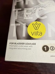 Viita Underwear Bladder Leakage Washable Hipster Light Absorb XL Beige
