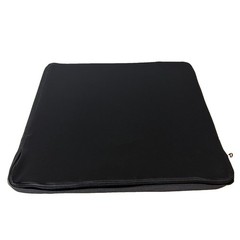 18” x 16” x 2” Foam Seat Cushion with Removable Black Zippered Cover
