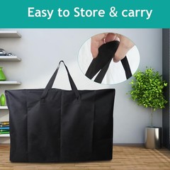 2 Pack Heavy Duty Folding Chair Storage Bag, 600D Chair Storage Case for Beac…