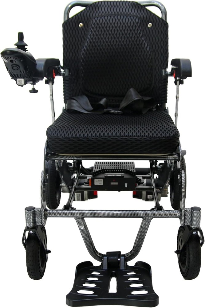 Lightweight Foldable Electric Wheelchair 265Lb 250W Power Motor Mobility Aid