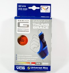 NEO G Easy-Fit THUMB BRACE One Size Fits Most Variable Compression System