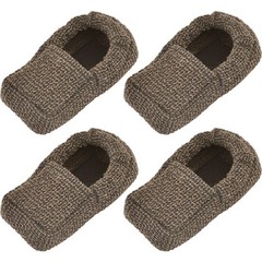 4 Pcs Heavy Duty Walker Ski Glide Covers Replacement for Indoor Outdoor