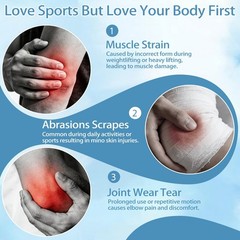 Elbow Brace for Tendonitis Women Men Elbow Pad Brace Support w/ Adjustable Strap