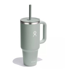 Hydro Flask 40oz All Around Travel Straw Tumbler – Agave: Double-Wall, BPA-Free