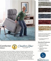 Golden Technologies Comforter PR531-S23 Small 23 Wide Seat PR-531 375 lb…
