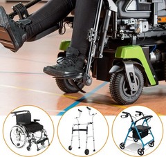 8″x 1.8″ Electric Wheelchair Front Casters – 8 Inch Honeycomb Solid Tire Whee…