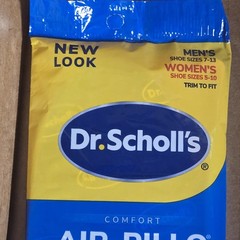 Dr Scholls Air Pillo Memory Foam Insoles Mens 7-13 Womens 5-10 Trim To Fit New