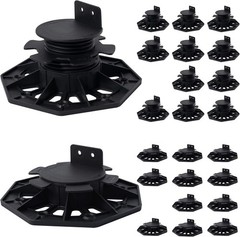 24-Pack Plastic Pedestal Paver for Floor Support