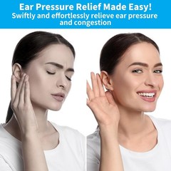 Eustachian Ear Unclogger with 10 Nasal Balloons, 3 Nose Tips & 3 Normal