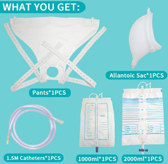 Urine Collection Bag Wearable Urinal for Men Portable Male Urine Collection Bag